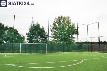 Siatki Leżajsk - Tu zabezpieczysz ogrodzenie boiska w siatki; siatki polipropylenowe na ogrodzenia boisk. dla terenów Leżajska